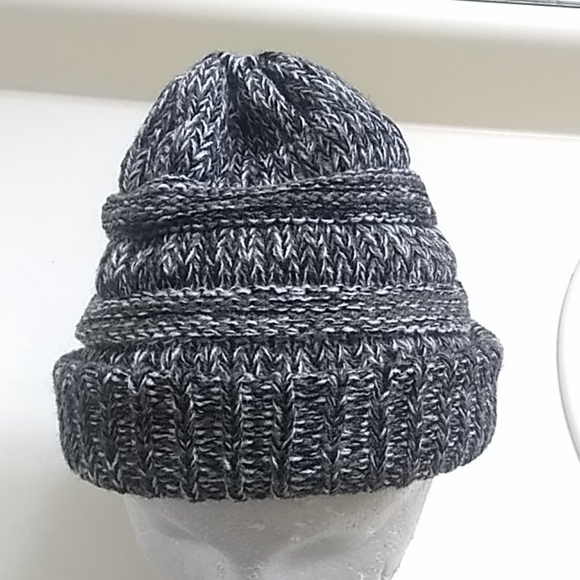 NWT Sykooria ponytail mess bun ribbed hat cap - Picture 7 of 8